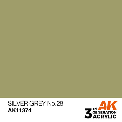 AK11374 - SILVER GREY NO.28