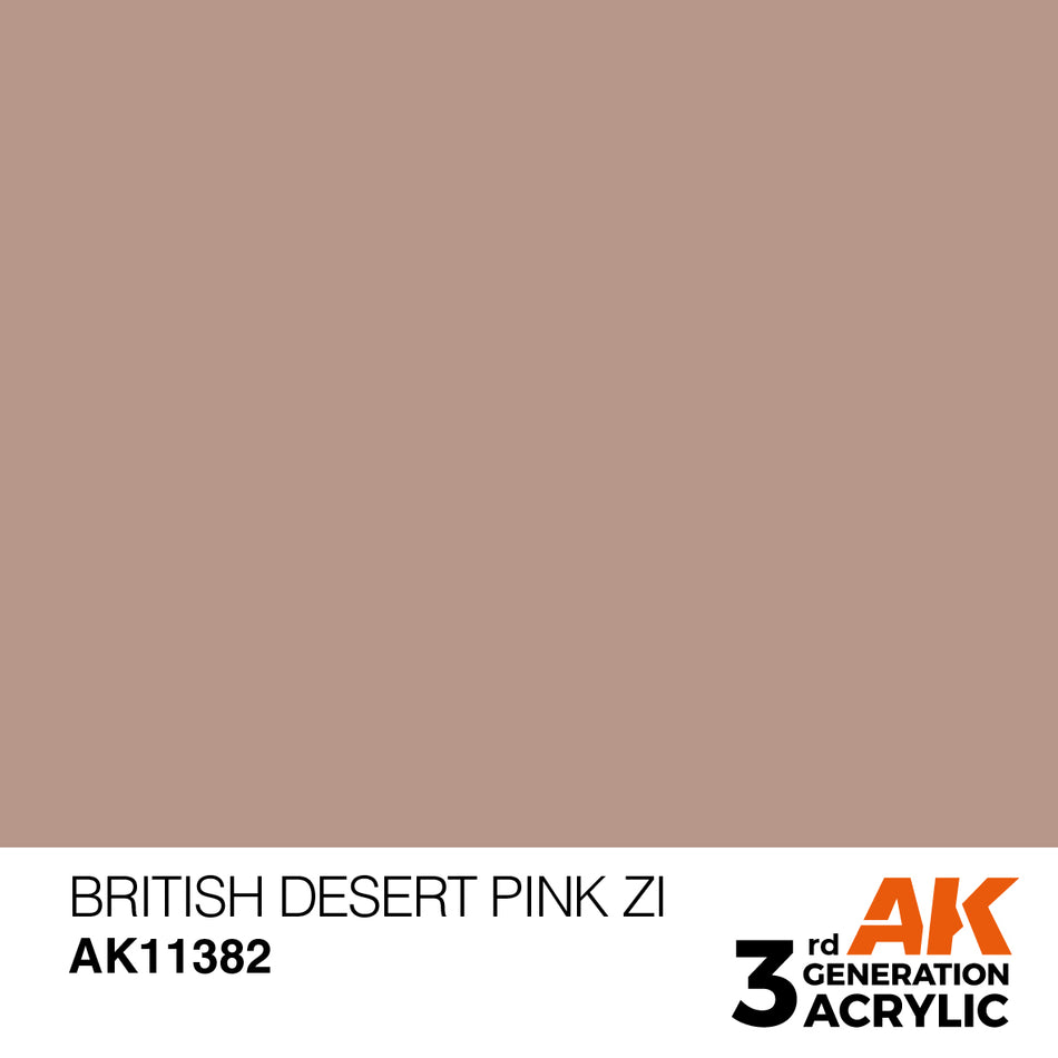 AK11382 - BRITISH DESERT PINK ZI