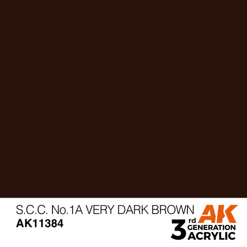AK11384 - S.C.C. NO.1A VERY DARK BROWN