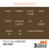 AK11385 - S.C.C. NO.2 BROWN