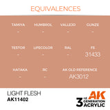 AK11402 - LIGHT FLESH