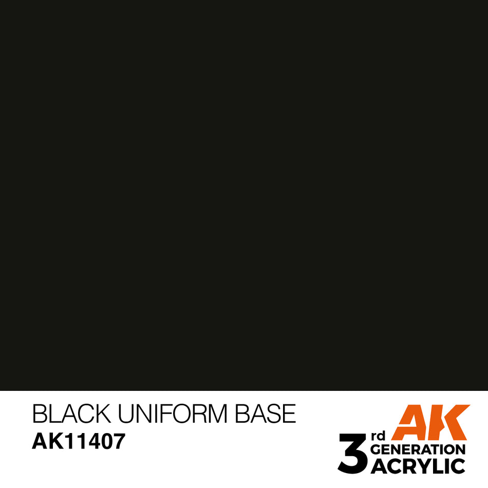 AK11407 - BLACK UNIFORM BASE