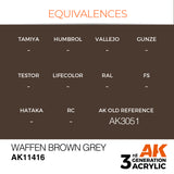 AK11416 - WAFFEN BROWN GREY