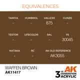 AK11417 - WAFFEN BROWN