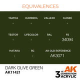 AK11421 - DARK OLIVE GREEN