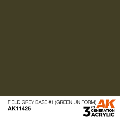 AK11424 - FIELD GREY BASE #1 (GREEN UNIFORM)