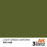 AK11428 - LIGHT GREEN UNIFORM