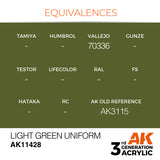AK11428 - LIGHT GREEN UNIFORM
