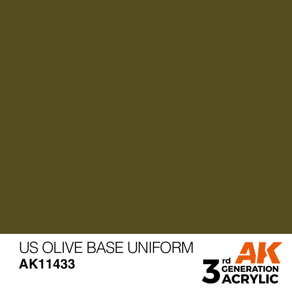 AK11433 - US OLIVE BASE UNIFORM