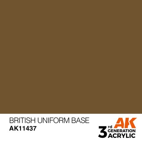 AK11437 - BRITISH UNIFORM BASE