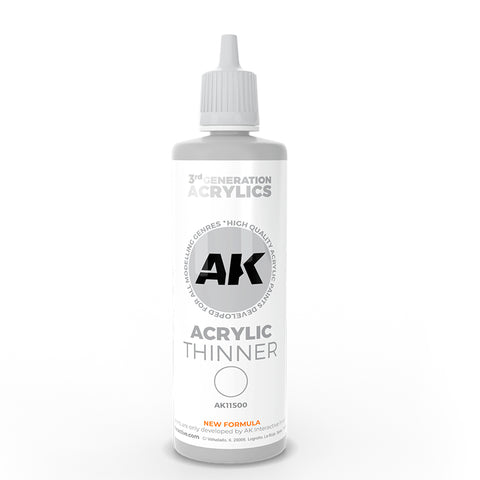 AK11500 - AK Acrylic - Acrylic Thinner 100ml