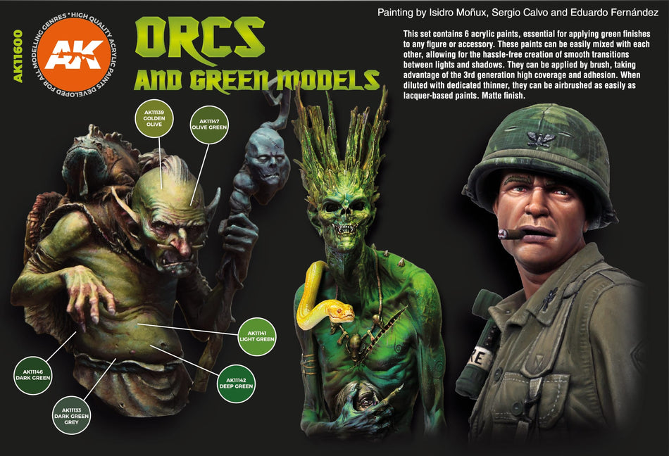 AK11600- ORCS AND GREEN CREATURES