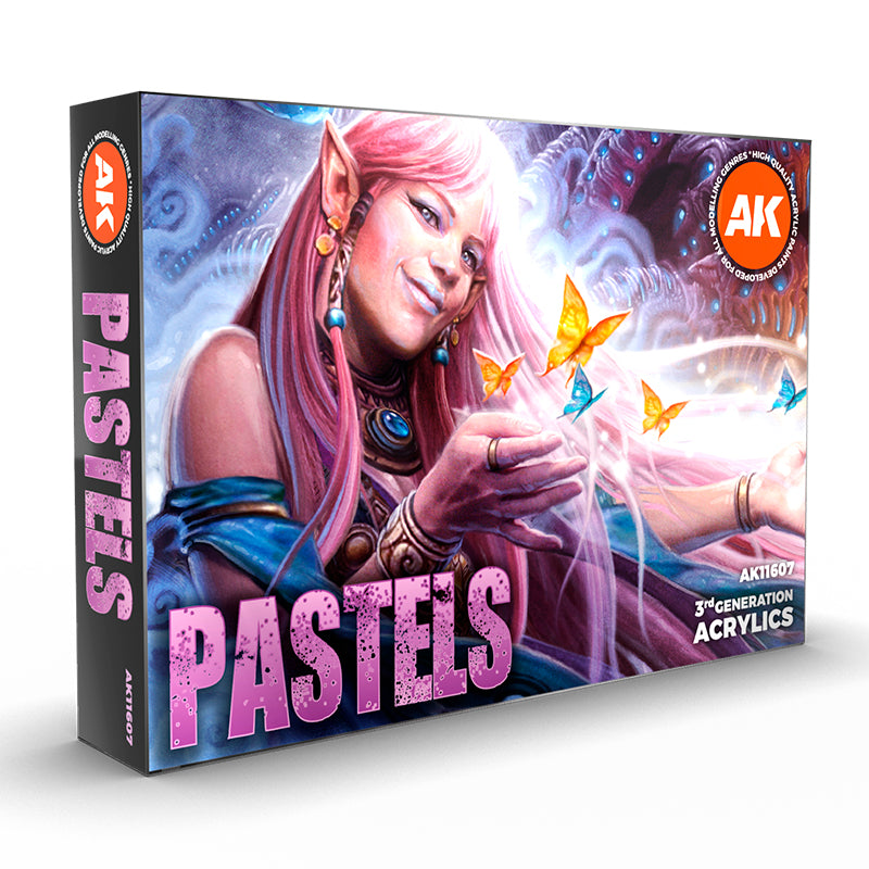 AK11607 – PASTELS COLORS SET