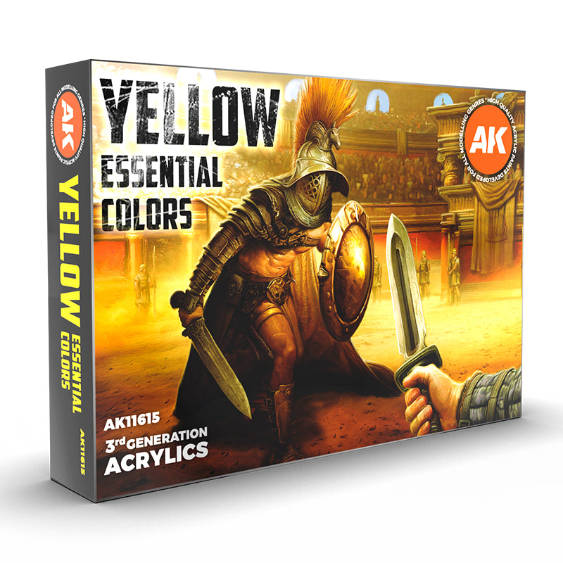 AK11615 – YELLOW ESSENTIAL COLORS SET