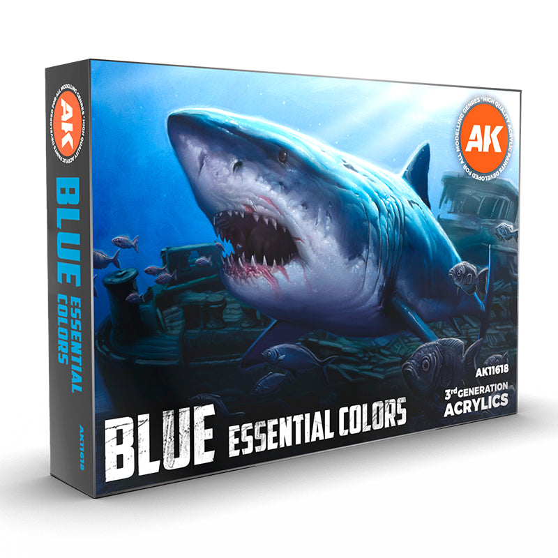 AK11618 – BLUE ESSENTIAL COLORS SET