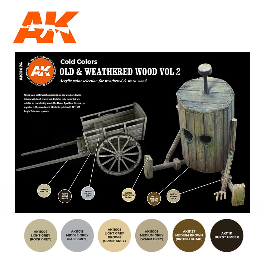 AK11674 – OLD AND WEATHERED WOOD VOL 2