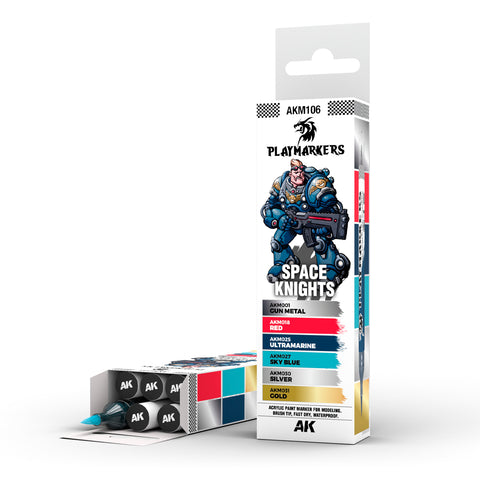 AKM106 - SPACE KNIGHTS - PLAYMARKER SET