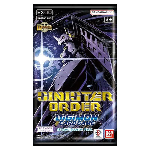 Sinister Order (EX-10) - Booster Pack