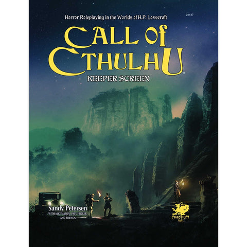 CALL OF CTHULHU: 7th Edition - Keeper's Screen Pack