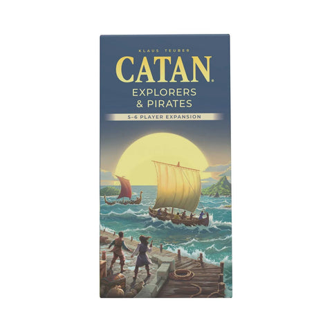 SETTLERS OF CATAN – Explorers & Pirates 5-6 Player Expansion 6th Edition
