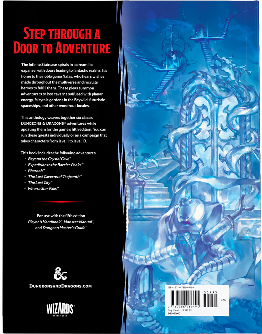 QUESTS FROM THE INFINITE STAIRCASE  - Sourcebook