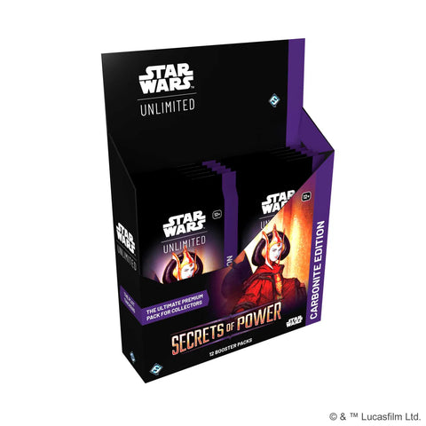 Secrets of Power Carbonite Collector *Sealed box of boosters*