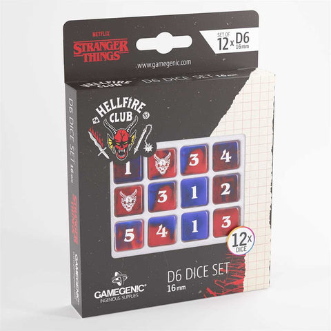 Stranger Things - Hellfire Club D6 Dice Set