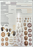 LEGIONES ASTARTES TRANSFER SHEETS