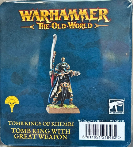 TOMB KING with Great Weapon