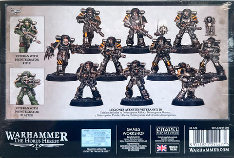 MKII Veteran Squad with Disintegrator Weapons