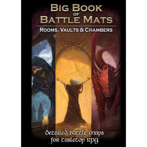 Big Book of Battle Mats - Rooms, Vaults & Chambers (A4)