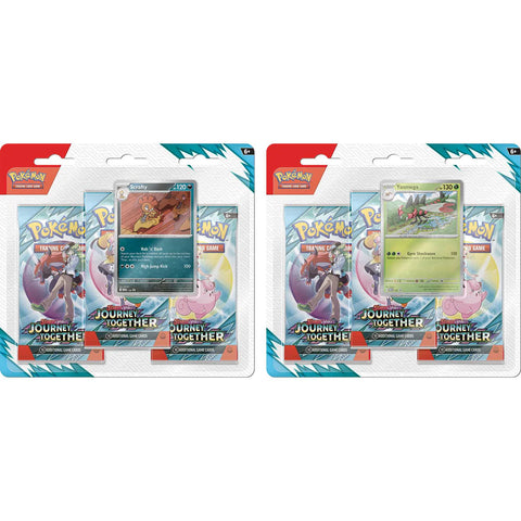 SCARLET & VIOLET 9 – Journey Together 3-Pack Booster