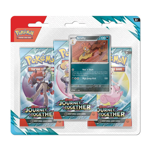 SCARLET & VIOLET 9 – Journey Together 3-Pack Booster