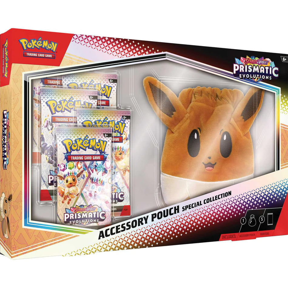 SCARLET & VIOLET 8.5 – Prismatic Evolutions - Accessory Pouch Special Collection