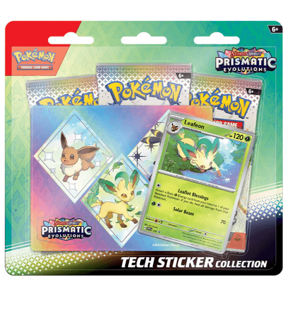 SCARLET & VIOLET 8.5 - Prismatic Evolution Tech Sticker Collection