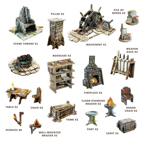 Fantasy Dungeon Terrain Ks Edition Incom Gaming Fantasy Dungeon Terrain Ks Edition Incom Gaming