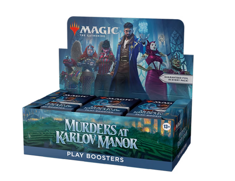 MURDERS AT KARLOV MANOR Play Booster *Sealed box of boosters*