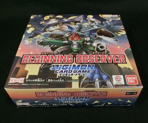 DIGIMON TCG [BT-16] Beginning Observer *Sealed box of boosters*