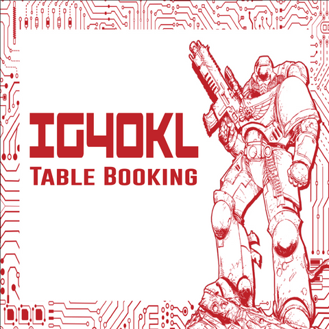 IG40KL Season 1 - Table booking