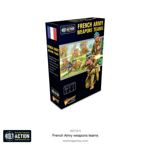 French Army weapons teams