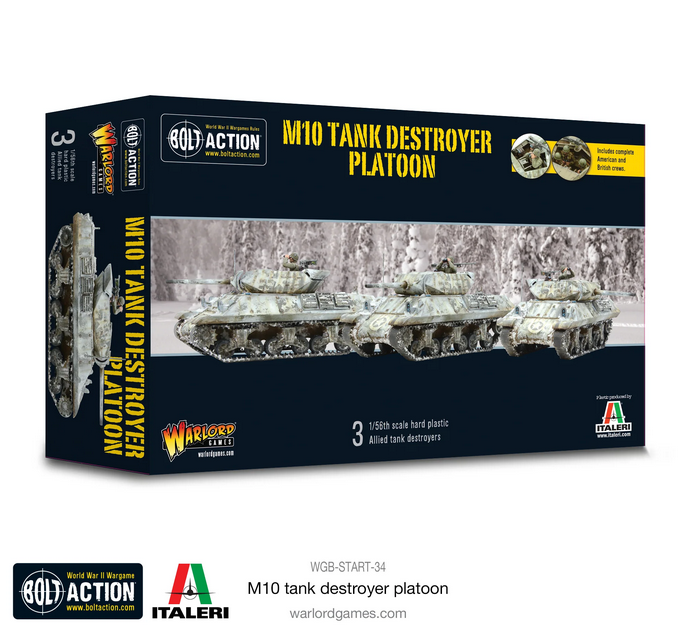US M10 Tank Destroyer Platoon