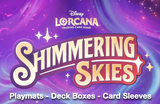 SHIMMERING SKIES - Playmats , Deck Boxes & Sleeves