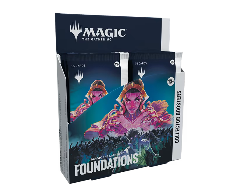 MTG: FOUNDATIONS Collector Booster *Sealed box of boosters* Incom Gaming MTG: FOUNDATIONS Collector Booster *Sealed box of boosters* Incom Gaming