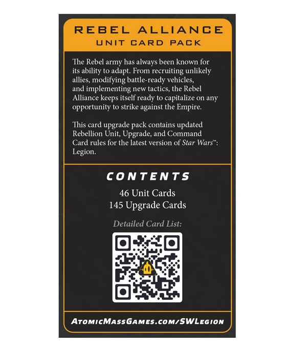 REBELLION Card Pack