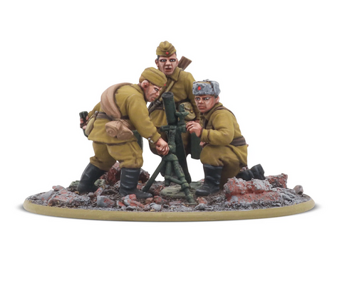 Soviet Army Medium Mortar Team