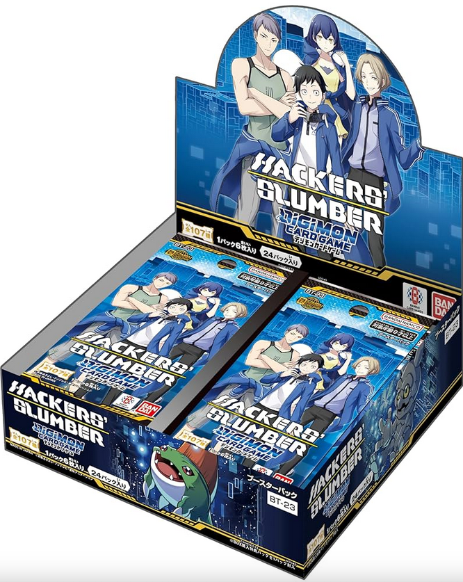 DIGIMON - Hacker's Slumber [BT-23] *Sealed box of Boosters*