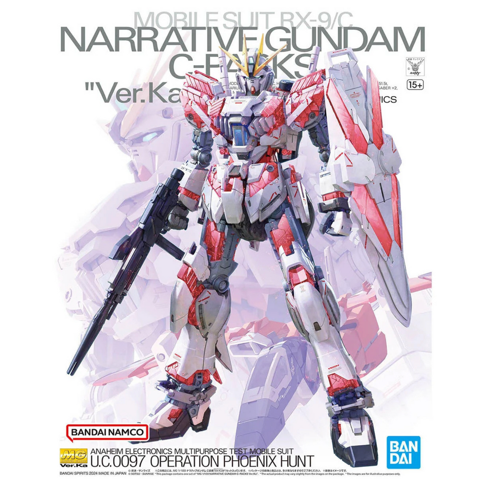 MG Narrative Gundam C-Packs Version Ka 1/100
