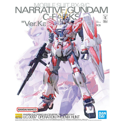 MG Narrative Gundam C-Packs Version Ka 1/100