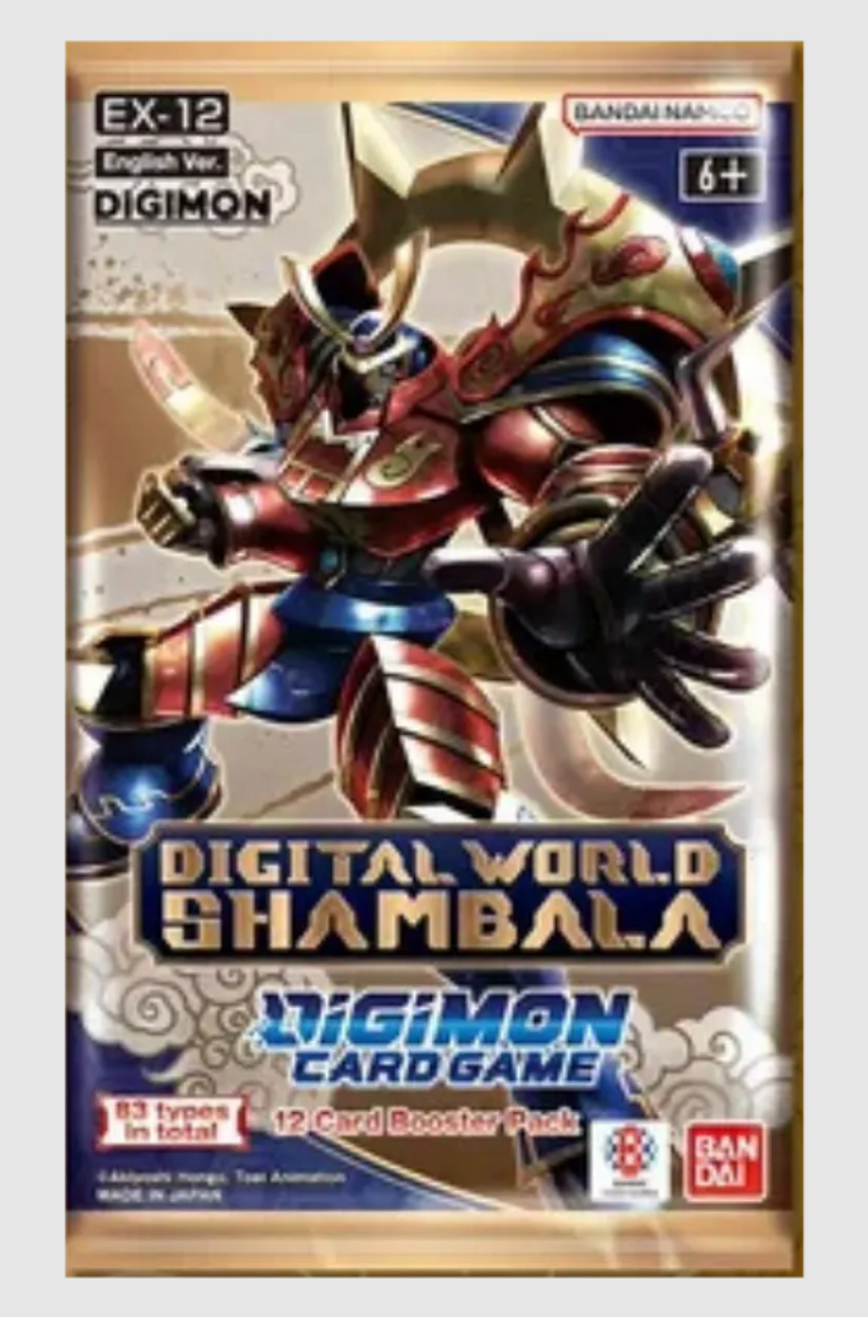Digital World Shambala [EX-12] - Sealed box of boosters