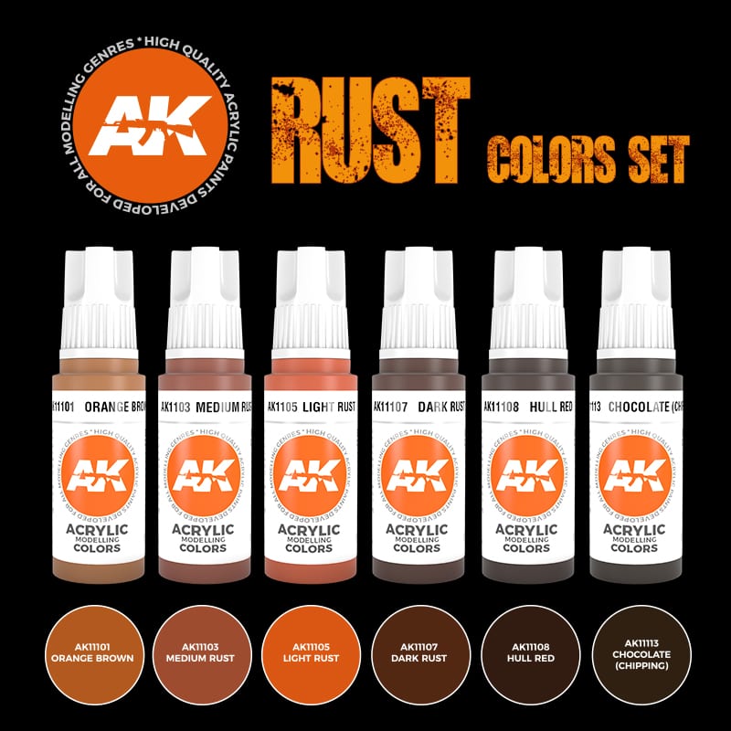 AK11605 - RUST SET